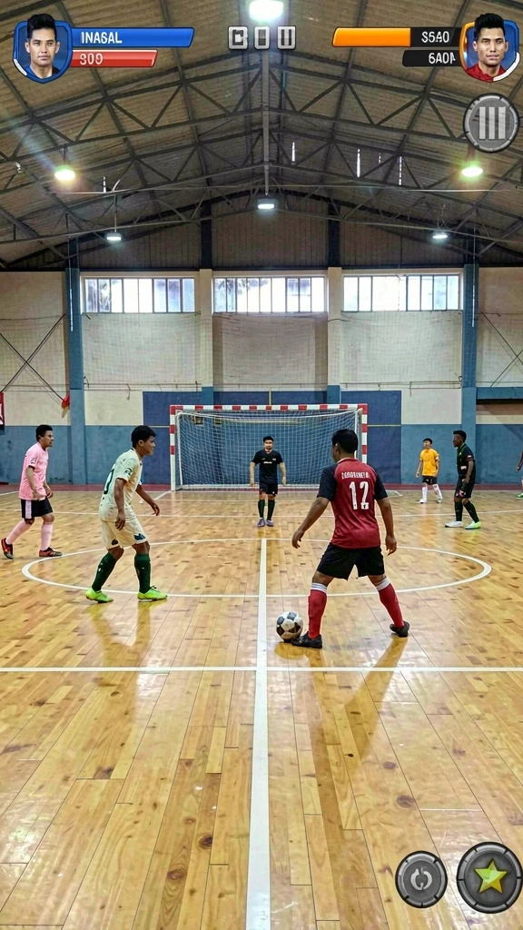 Karakter utama siap menjelajahi dunia gelap.