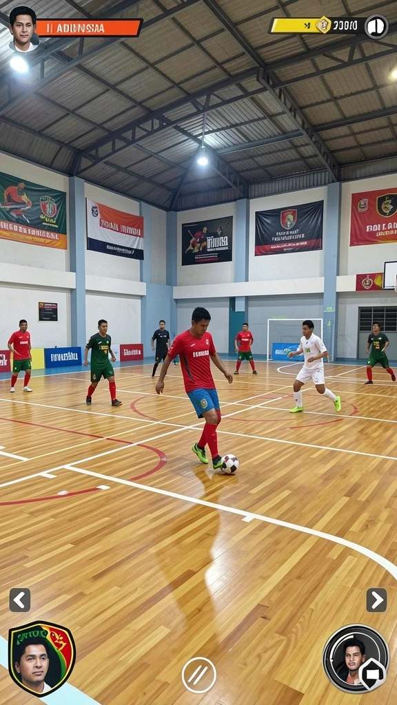 Tampilan antarmuka yang intuitif dan menarik.