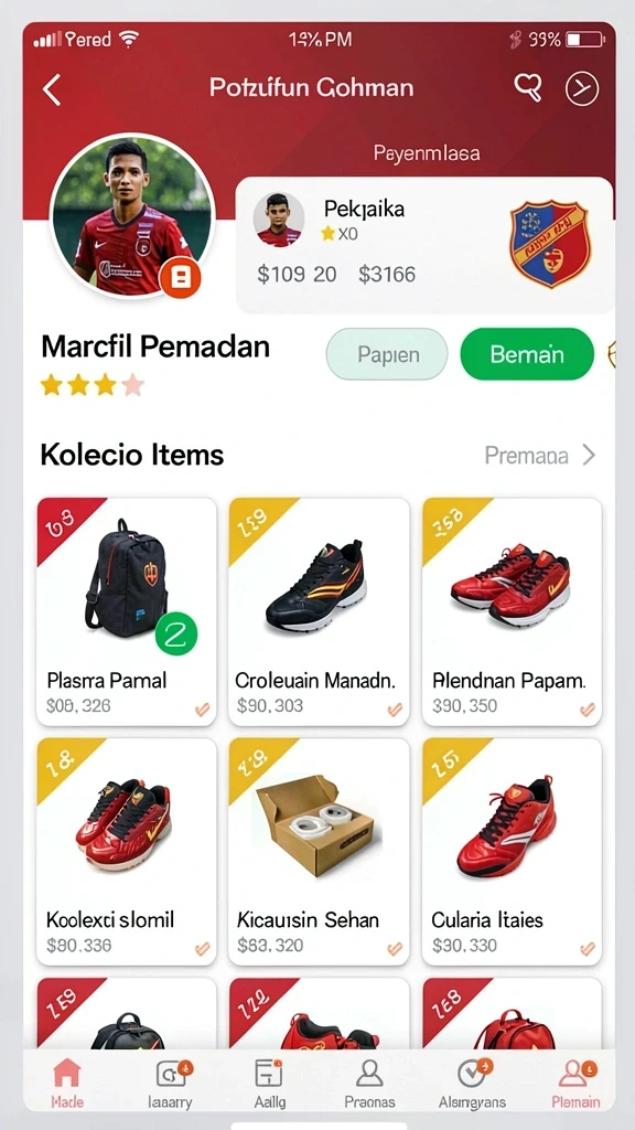 Screenshot interaksi dengan teman di mode multiplayer.