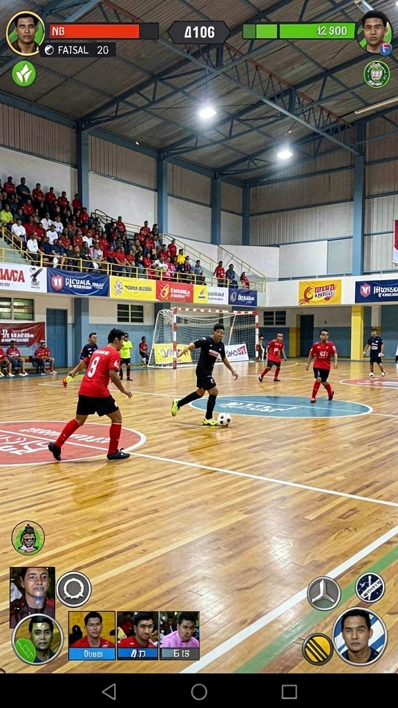 Screenshot menunjukkan fitur multiplayer yang seru.