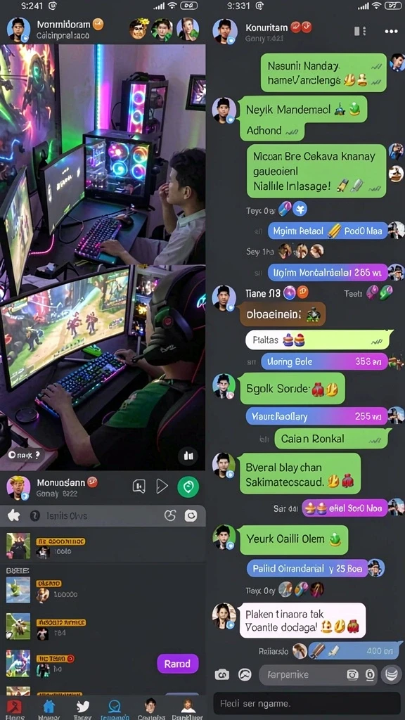 Fitur pembaruan dengan konten yang segar.