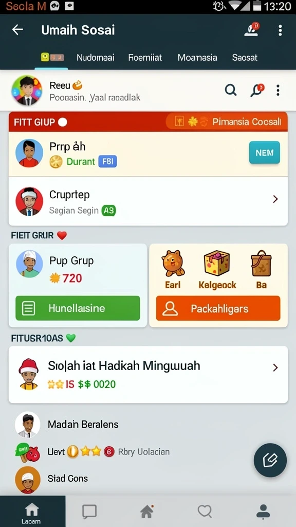 Tantangan harian yang seru dan menantang.
