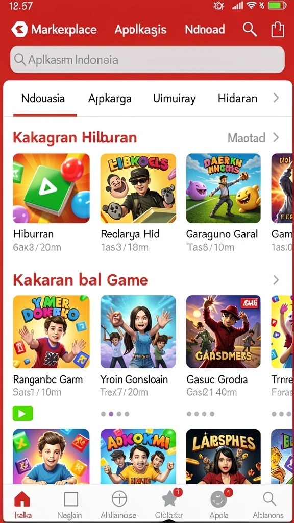 Tampilan antarmuka yang menarik dan mudah dinavigasi.