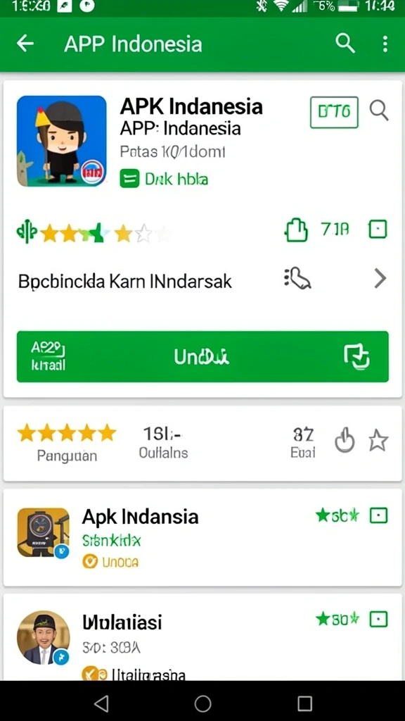Karakter yang lucu dan penuh warna dalam permainan.