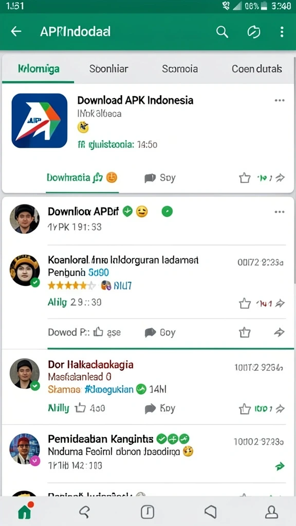 Fitur sosial untuk terhubung dengan pemain lain.