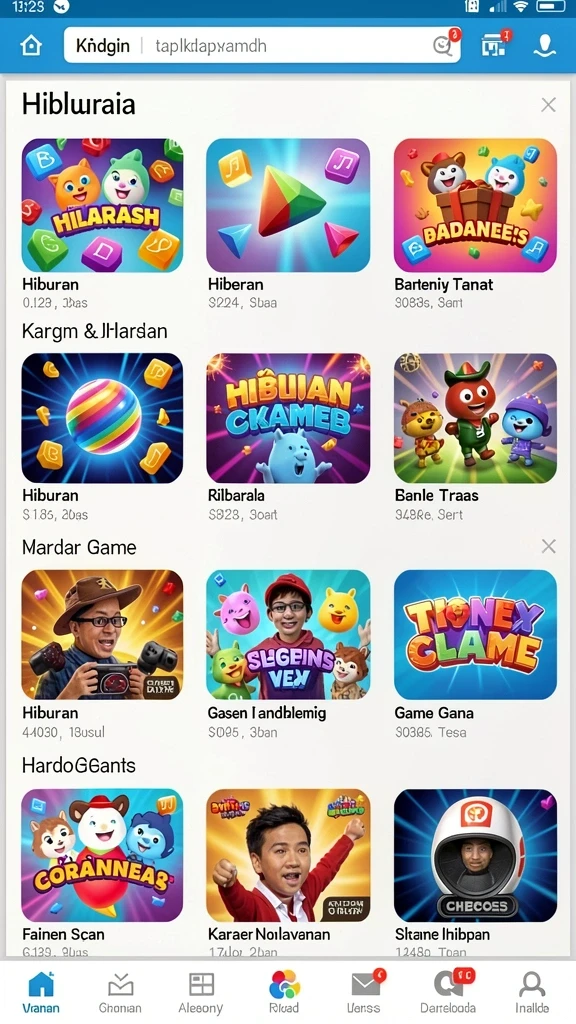 Screenshot menampilkan karakter utama dalam aksi seru.