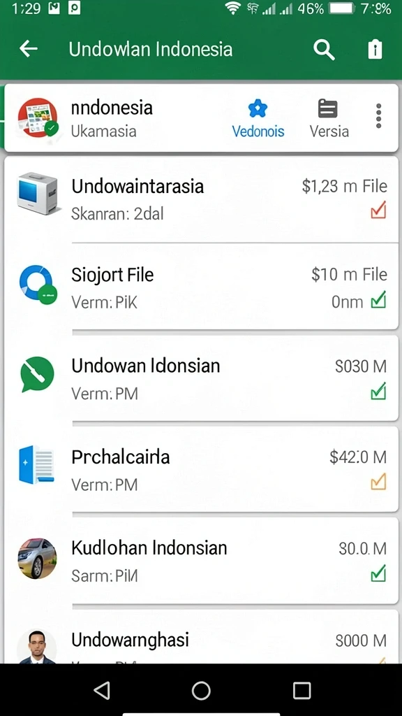 Tampilan karakter utama dalam permainan.