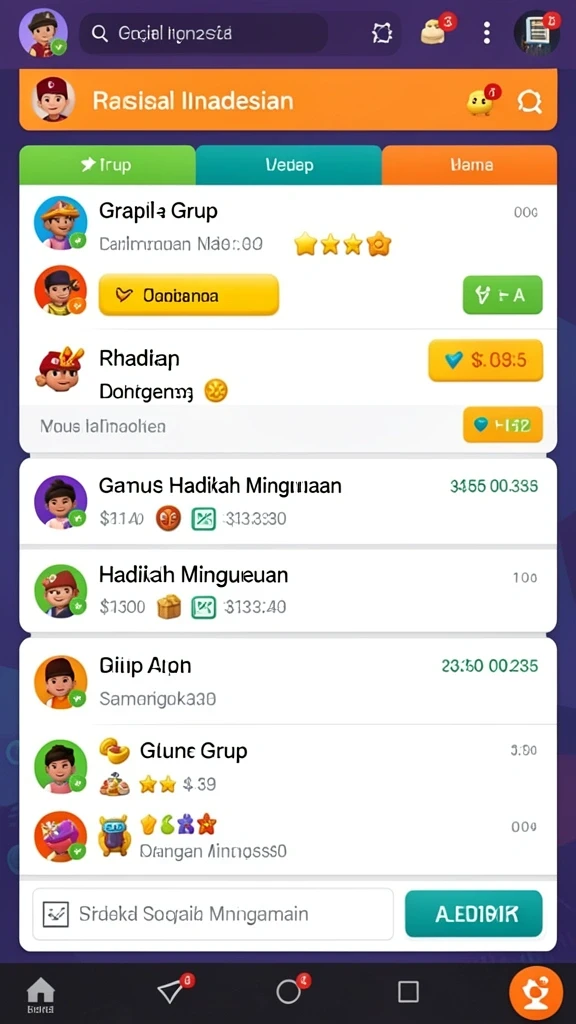 Screenshot dari mode permainan yang penuh aksi di BOS88.