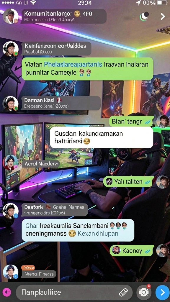 Tangkapan layar menampilkan karakter utama di tengah aksi.