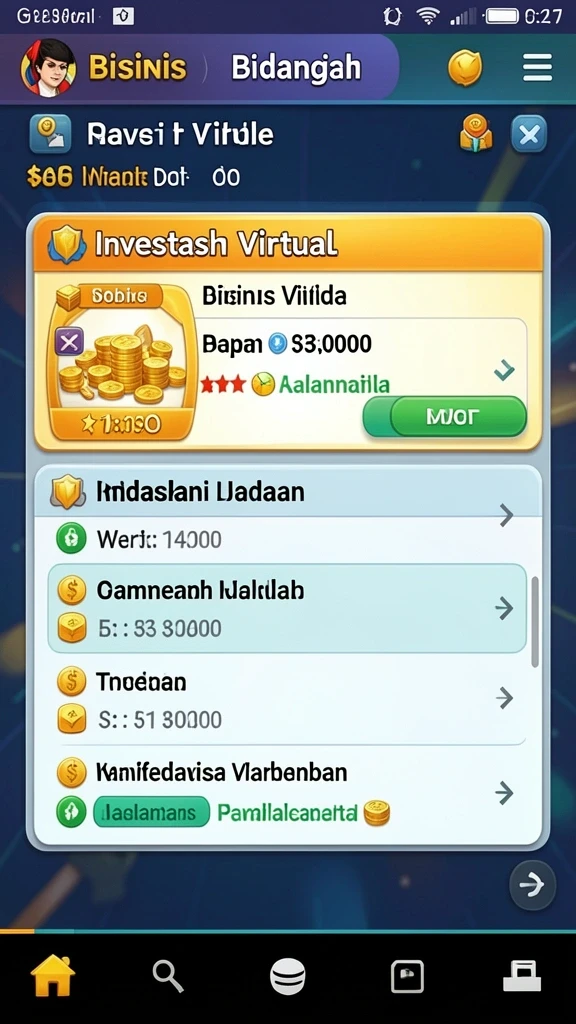 Grafis yang memukau dan penuh warna.