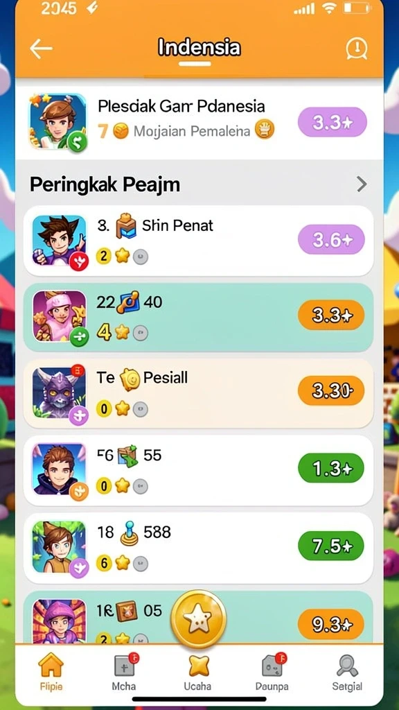 Tampilan antarmuka yang bersih dan intuitif.