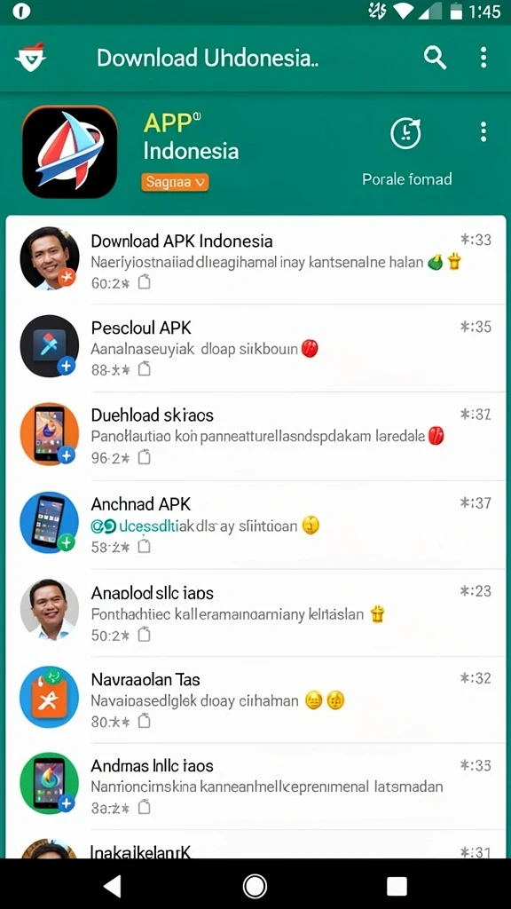 Screenshot menampilkan tampilan antarmuka yang menarik.