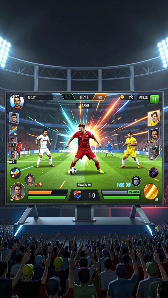 Screenshot menggambarkan mode permainan baru yang menarik.