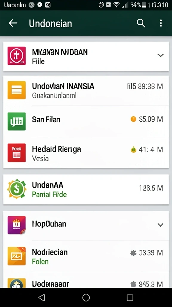 Tampilan antarmuka yang menarik dan mudah digunakan.