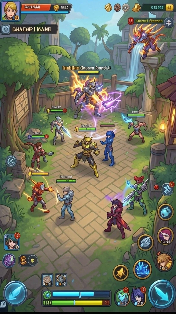Mode multiplayer yang memungkinkan bermain dengan teman.