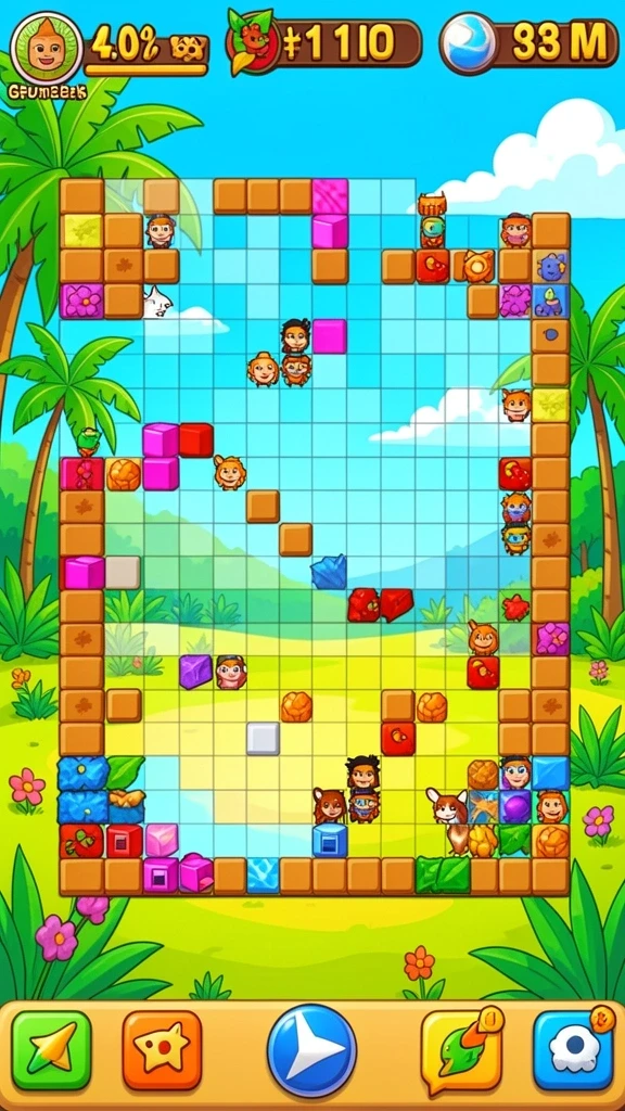 Fitur multiplayer yang memungkinkan interaksi sosial.