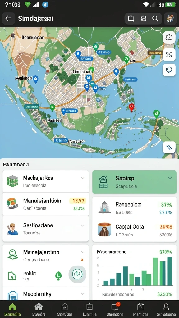 Tampilkan kustomisasi karakter dengan berbagai pilihan.