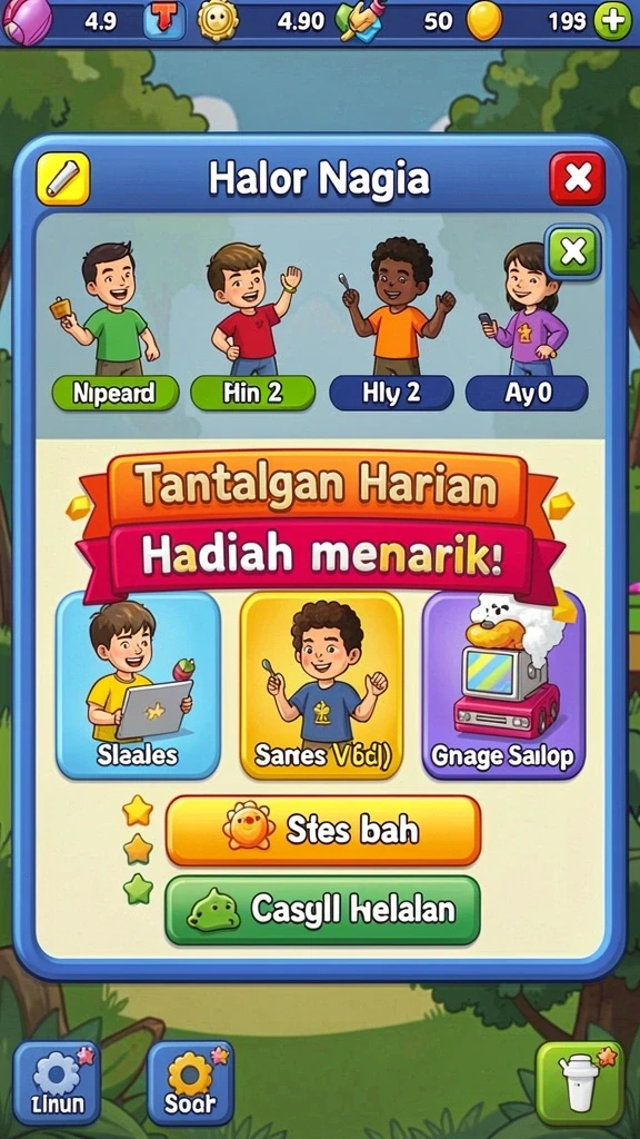 Live draw yang seru dan menghibur.