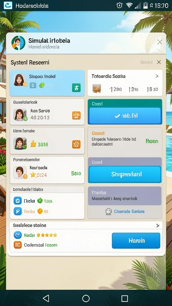 Salah satu level menantang dengan rintangan unik.