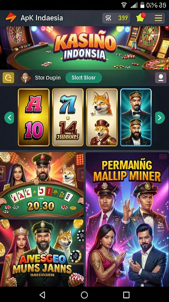 Screenshot menunjukkan misi petualangan yang penuh warna.