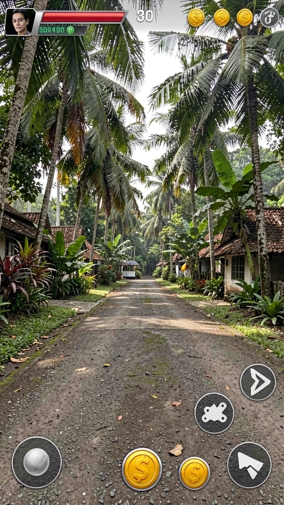 Gambaran pemain berkompetisi dalam mode multiplayer.