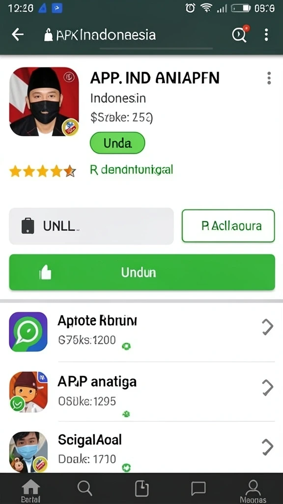 Tampilan antarmuka yang user-friendly.