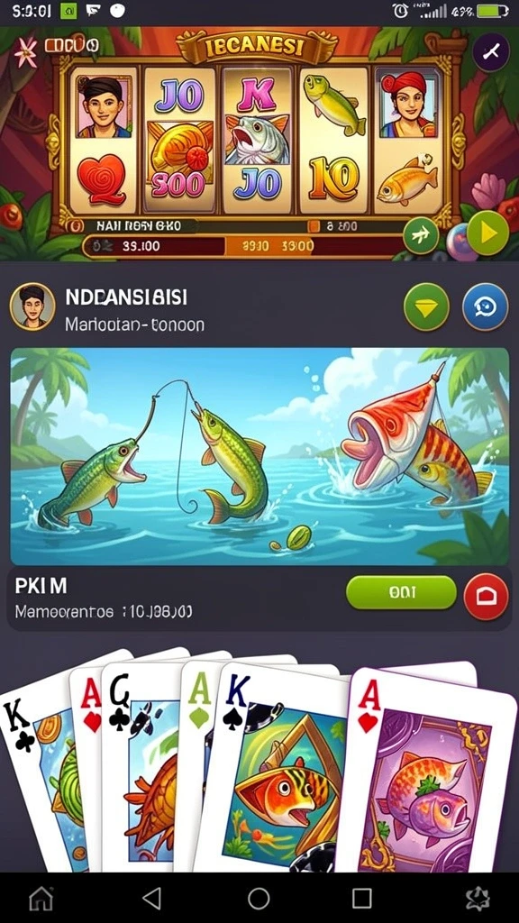Karakter-karakter unik dengan kemampuan berbeda.