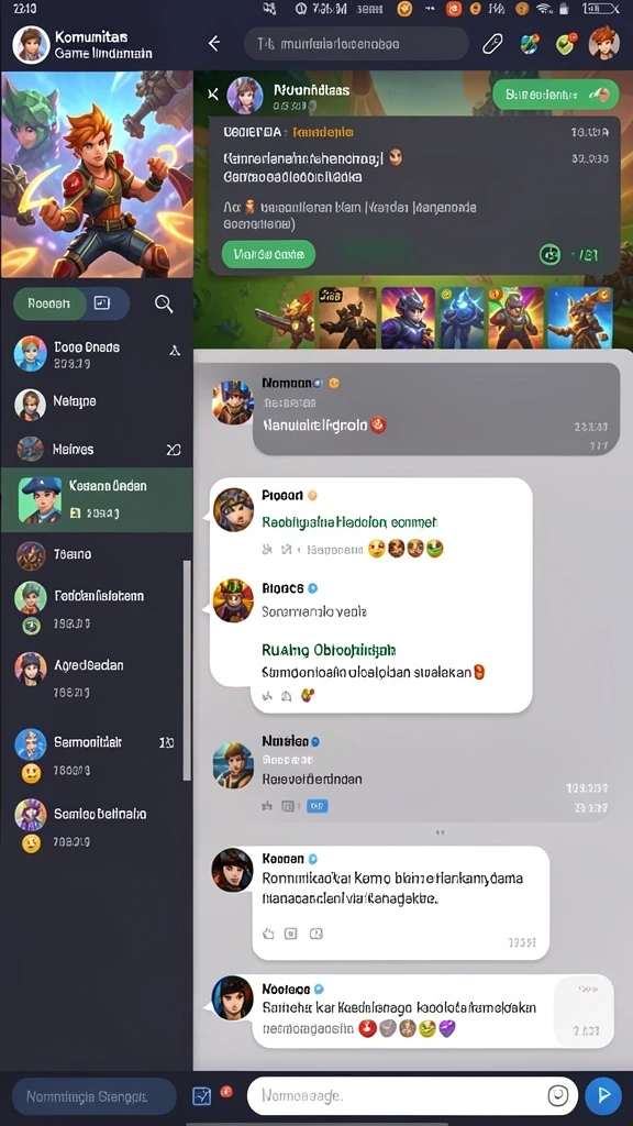 Screenshot mode multiplayer yang penuh dengan aksi.