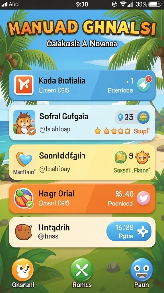 Antarmuka pengguna yang intuitif dan responsif.