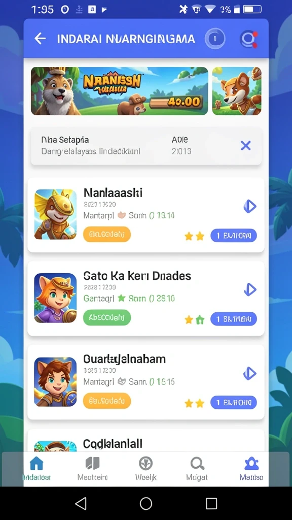 Level baru yang menantang dan menarik untuk dijelajahi.