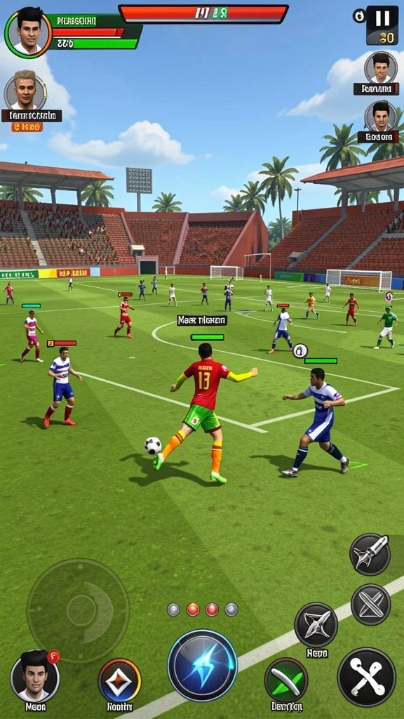 Gameplay seru dengan karakter yang bisa dikustomisasi.