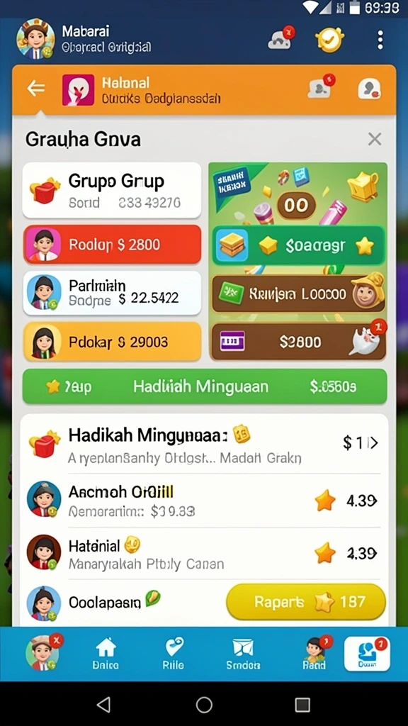Karakter baru yang ditambahkan dalam pembaruan terbaru.