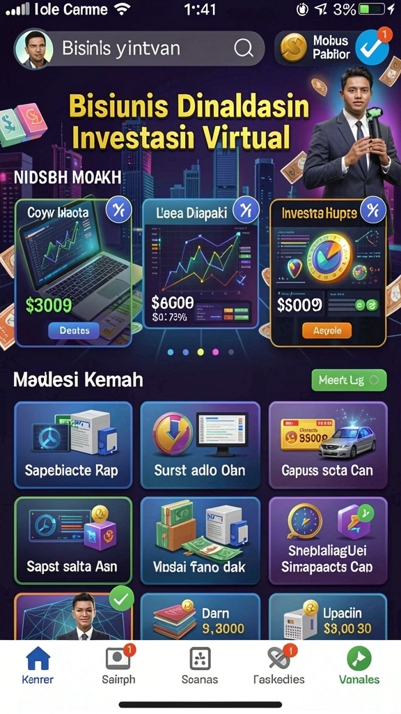 Tampilan grafik yang memukau dan modern.