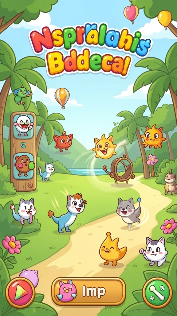 Screenshot yang menampilkan grafik dunia fantasi yang menakjubkan.