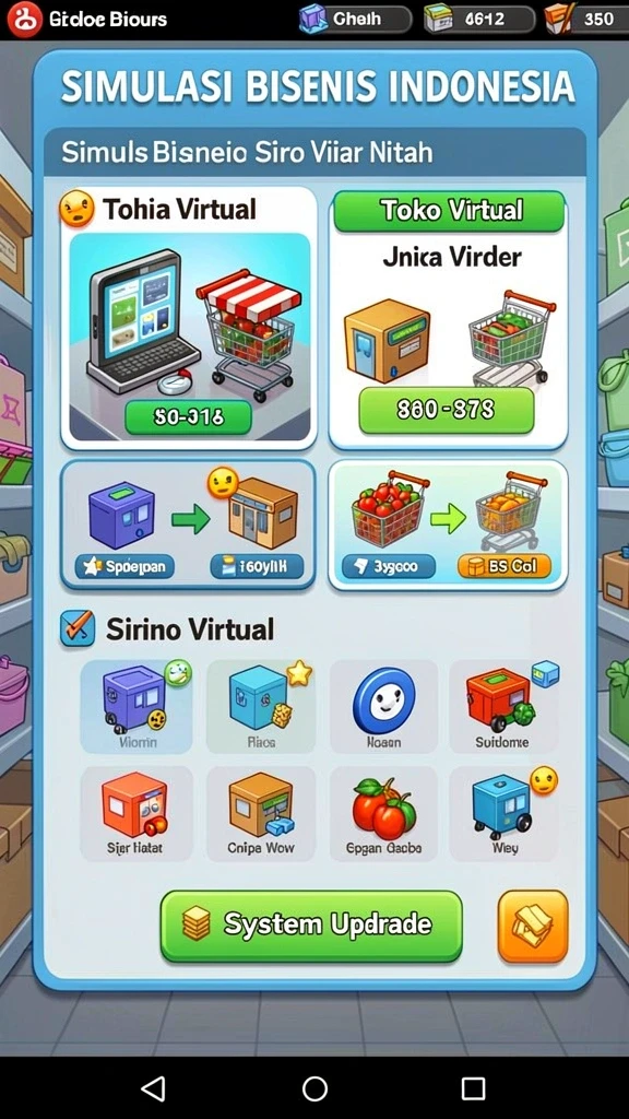 Papan leaderboard dengan statistik pemain yang jelas.