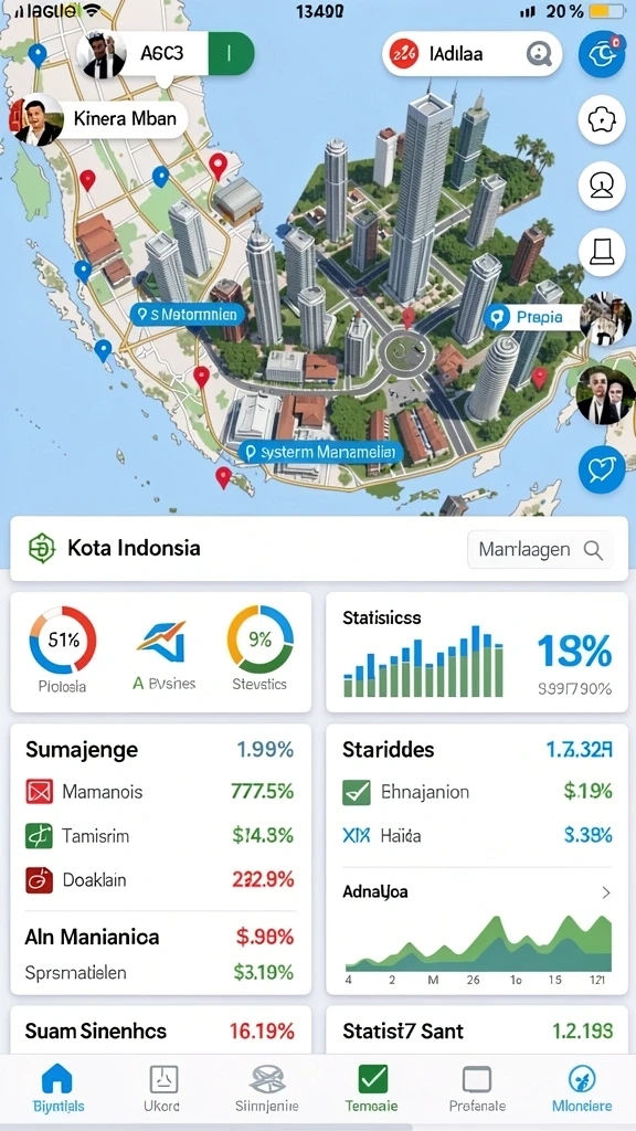 Tampilan antarmuka yang ramah pengguna dan mudah dinavigasi.