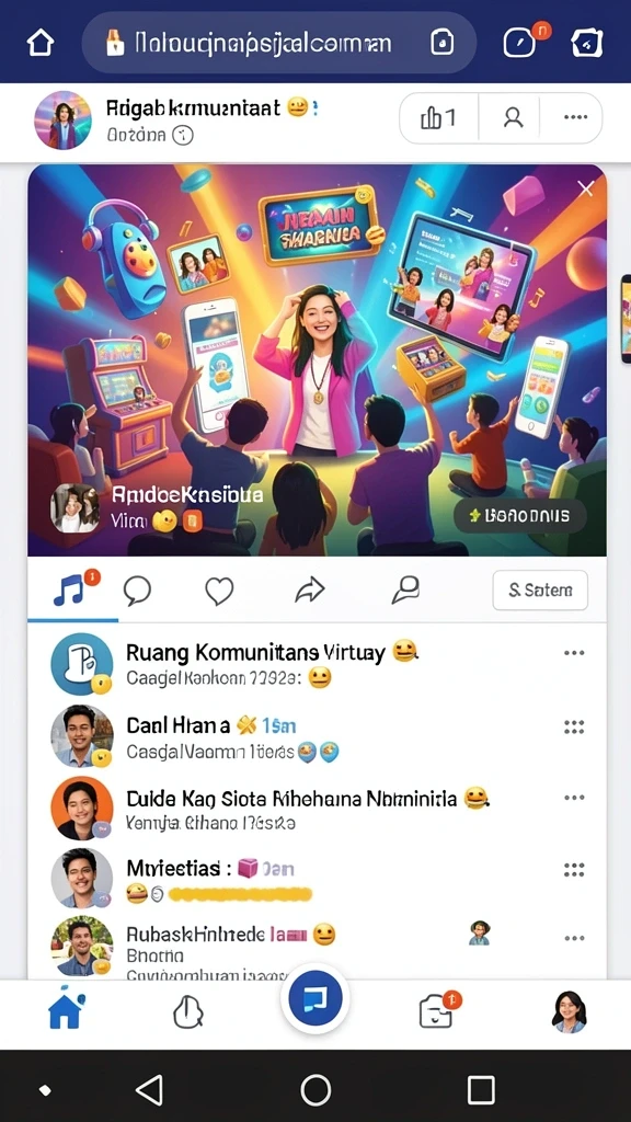 Tampilan awal SUPERVIP yang menarik dan intuitif.