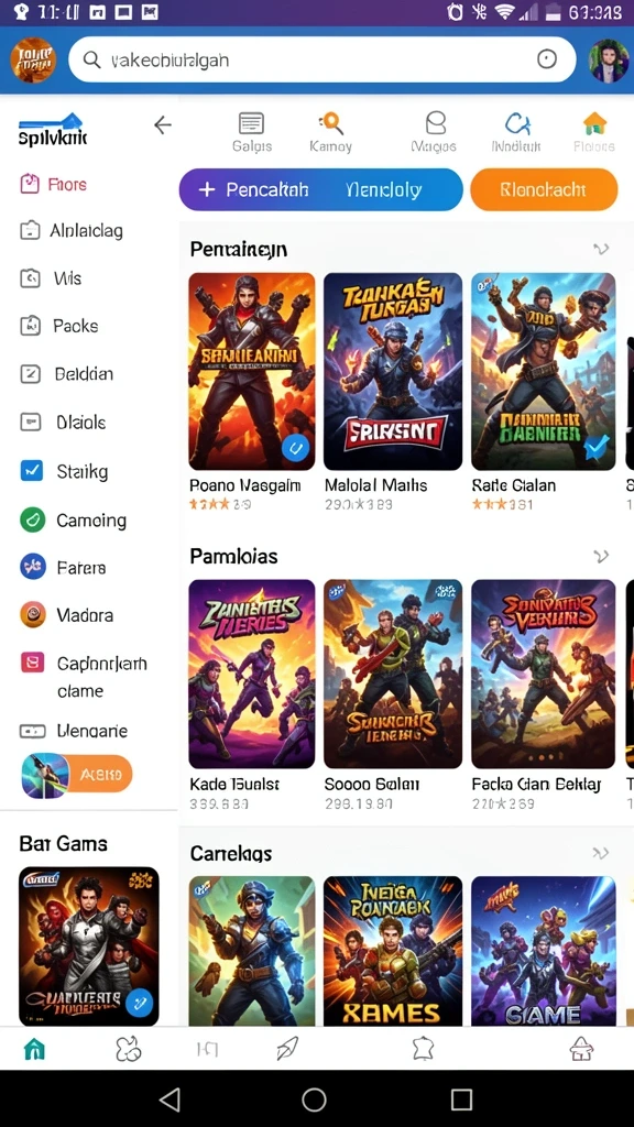 Berbagai pilihan permainan menarik untuk semua jenis pemain.