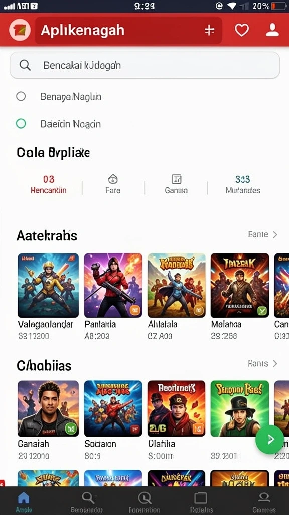 Tangkapan layar memperlihatkan berbagai item yang bisa dikumpulkan.