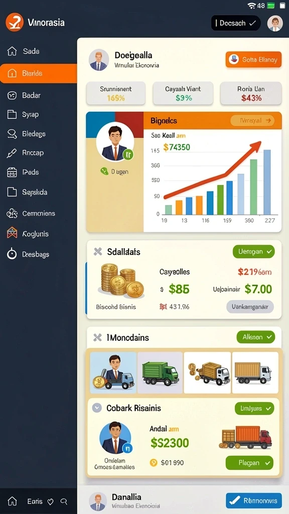 Screenshot memperlihatkan modifikasi Vespa yang unik.