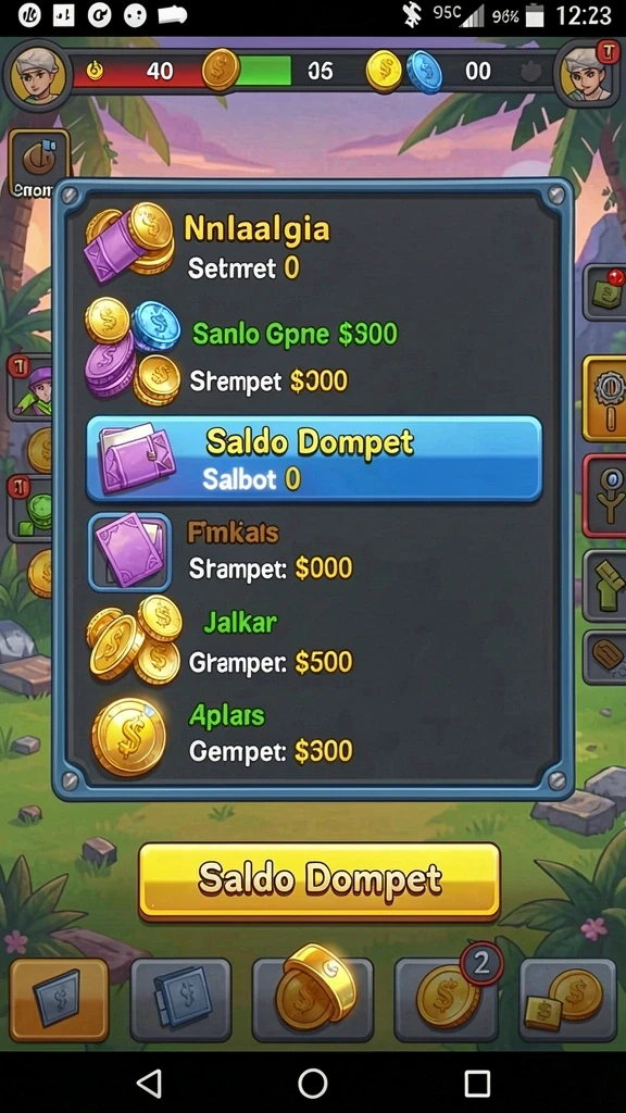 Fitur turnamen dengan hadiah menarik.