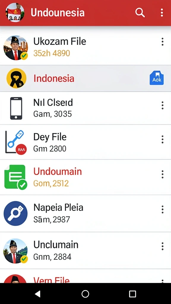 Tampilan awal yang menarik dan mudah dinavigasi.